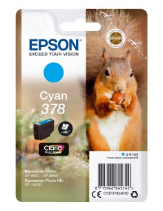 EPSON Singlepack Cyan 378 Claria Photo HD Ink con RF