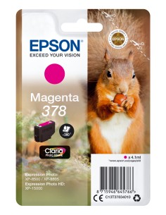 EPSON Singlepack Magenta 378 Claria Photo HD Ink con RF