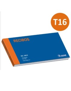 TALONARIO DE RECIBOS 1/3 APAISADO C/MATRIZ DOHE 50016 / LOAN T-16 / MAKRO 001375 (10)