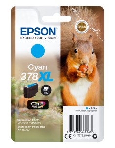 EPSON Singlepack Cyan 378XL Claria Photo HD Ink con RF