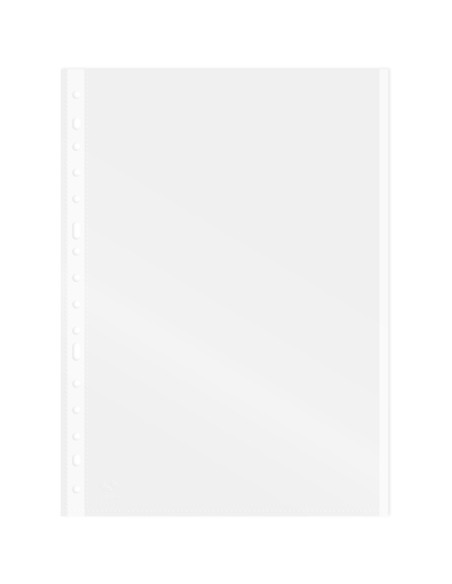 FUNDA MULTITALADRO FOLIO CON BORDE BLANCO GRAFOPLAS 05510070 POR UNIDAD (100)