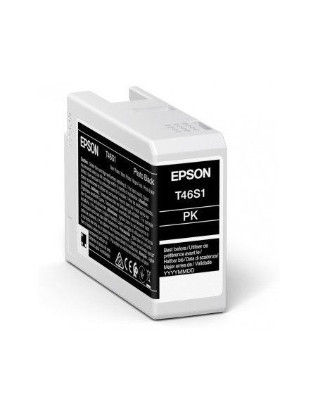 EPSON  Singlepack Photo Black T46S1 UltraChrome Pro 10 ink 25ml SC-P700