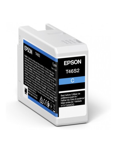 EPSON  Singlepack Cyan T46S2 UltraChrome Pro 10 ink 25ml SC-P700