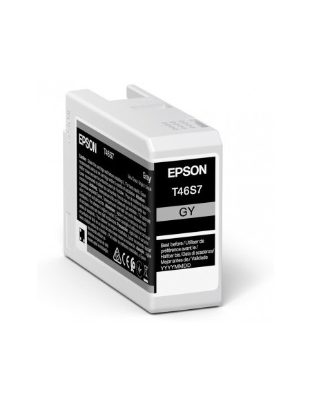 EPSON  Singlepack Gray T46S7 UltraChrome Pro 10 ink 25ml SC-P700