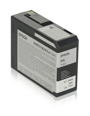 Epson Stylus Pro-3800/3880 Cartucho Negro photo (80ml)