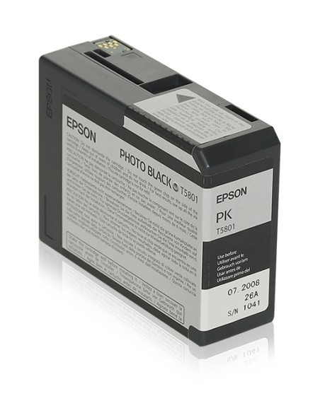 Epson Stylus Pro-3800/3880 Cartucho Negro photo (80ml)