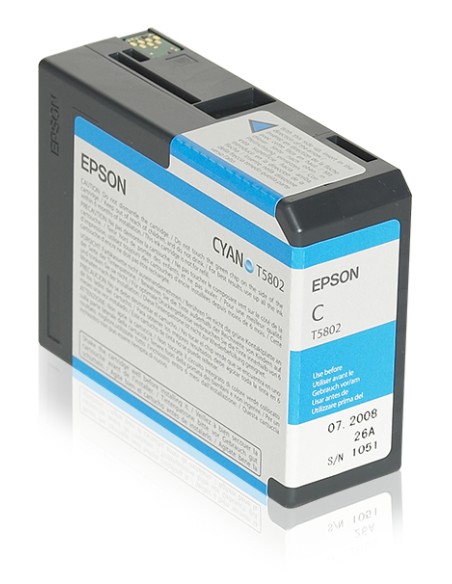 Epson Stylus Pro-3800/3880 Cartucho Cian (80ml)