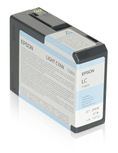 Epson Stylus Pro-3800/3880 Cartucho Cian claro (80ml)