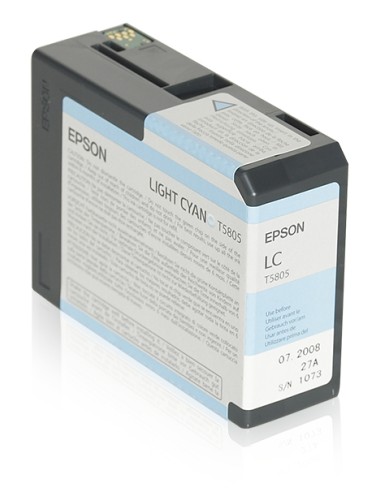 Epson Stylus Pro-3800/3880 Cartucho Cian claro (80ml)