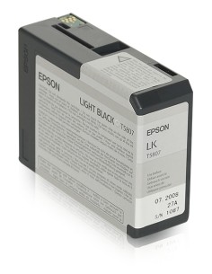 Epson Stylus Pro-3800/3880 Cartucho Gris (80ml)