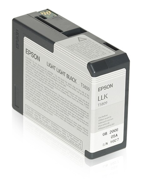 Epson Stylus Pro-3800/3880 Cartucho Gris claro (80ml)