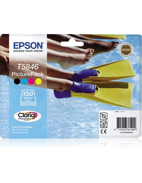 Epson PictureMate PM240/280 Pack Cartucho + Papel 150 Hojas