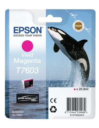 EPSON SURECOLOR SC-P600 Cartucho magenta vivo