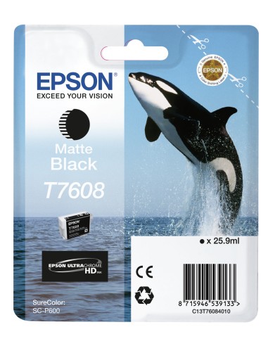 EPSON SURECOLOR SC-P600 Cartucho negro mate