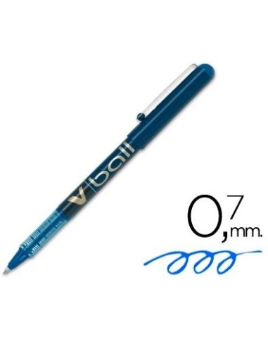 ROTULADOR PILOT VBALL 07    AZUL NVB7A/  BL-VB- 07 (12)