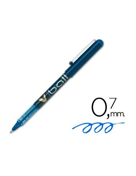 ROTULADOR PILOT VBALL 07    AZUL NVB7A/  BL-VB- 07 (12)