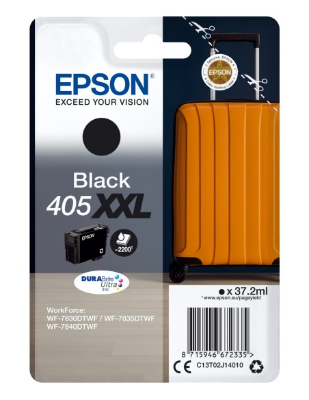EPSON Singlepack Black 405XXL DURABrite Ultra Ink