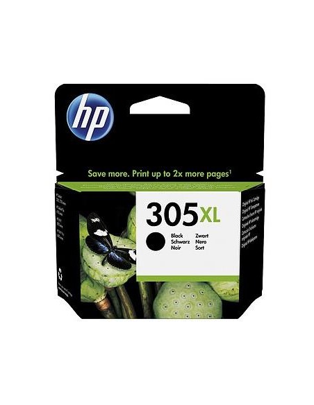 CARTUCHO HP ORIGINAL 305XL NEGRO 3YM62AE