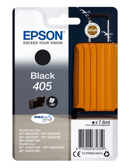 EPSON Singlepack Black 405 DURABrite Ultra Ink