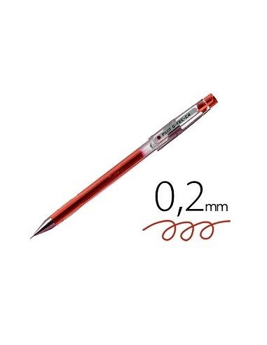 BOLIGRAFO PILOT G TEC ROJO NG4R/ BL- GC4 (12)