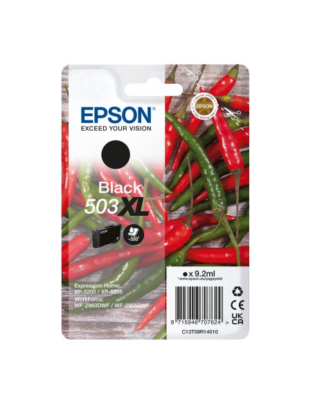 EPSON Tinta negra 503XL Pimientos