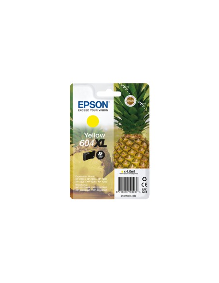 EPSON Cartucho Amarillo 604XL XP-2200, WF-2910DWF Piña