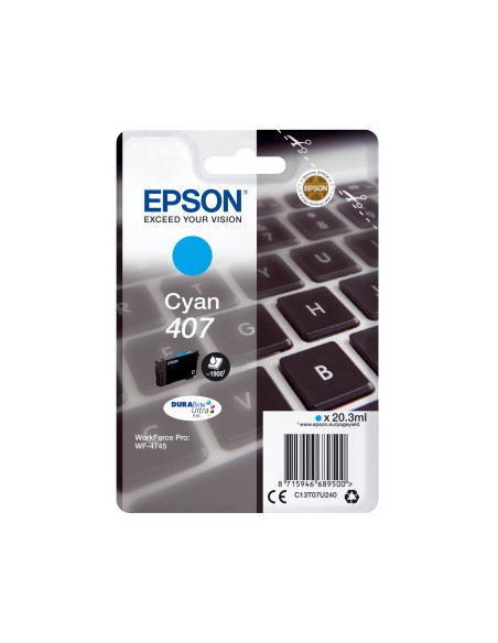 EPSON Ink Cartridge L Cyan 1,9k 407 teclado