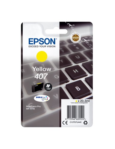 EPSON Ink Cartridge L Yellow 1,9k 407 teclado