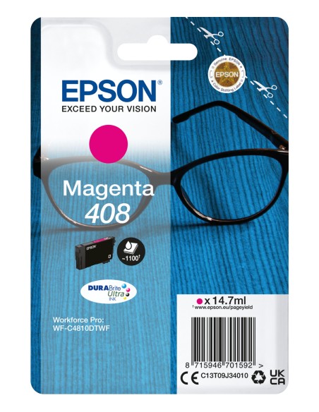 EPSON tinta Magenta Singlepack 408 DURABrite Ultra Ink