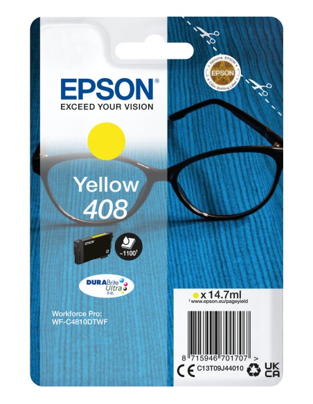EPSON tinta Amarilllo Singlepack 408 DURABrite Ultra Ink