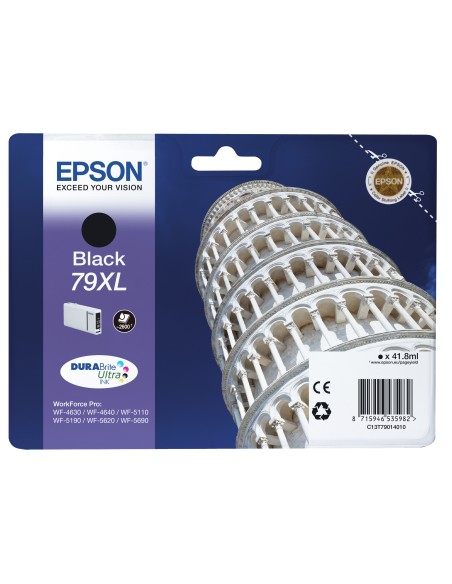 Epson Cartucho Negro 79XL 2600 paginas WorkForce Pro WF-5xxx Series / WF-4630DWF