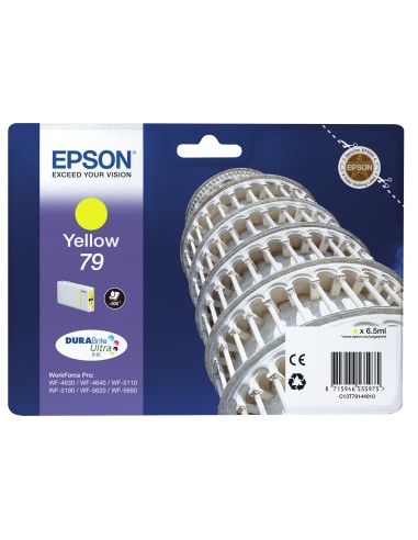 Epson Cartucho Amarillo L 900 paginas WorkForce Pro WF-5xxx Series nº79