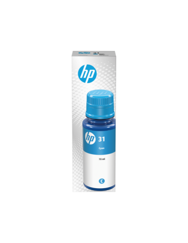 HP Botella de tinta Original nº31 cian 70 ml