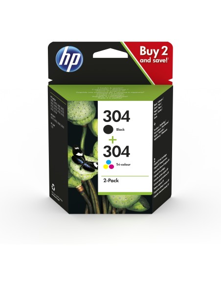HP DeskJet 3720 Combo Pack 2 Negro y Color Nº304