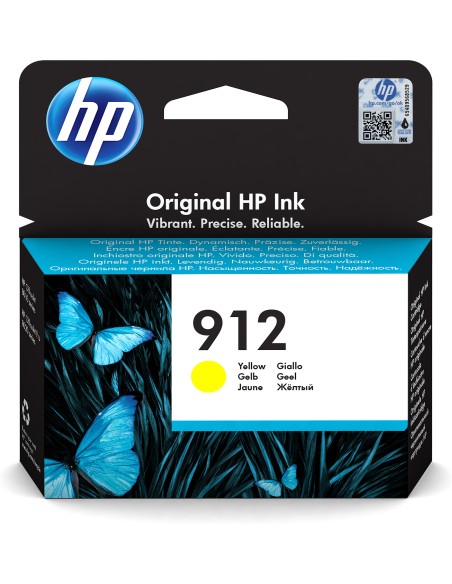 HP nº912 Cartucho Amarillo Officejet 8012, 8014, 8015, Officejet Pro 8022, 8024, 8025, 8035