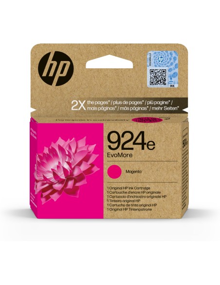 HP 924e Cartucho Magenta OfficeJet Pro 8120, 8130 series