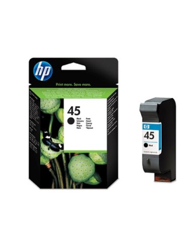 HP Deskjet 710/720/750/815/820/850/870/880/895 Cartucho Negro Nº45, 833 Paginas