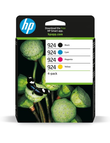 HP 924 PACK 4 COLORES CMYK