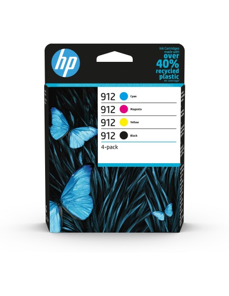 HP OfficeJet Pro 8000 series, Pack 4 cartuchos 912 CMYK
