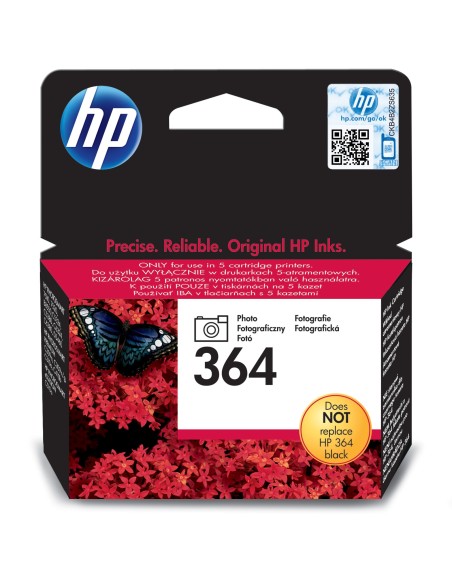 HP nº364 Cartucho Foto negro, para 130 fotos