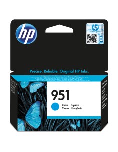 HP CARTUCHO INYECCION TINTA CIAN nº951