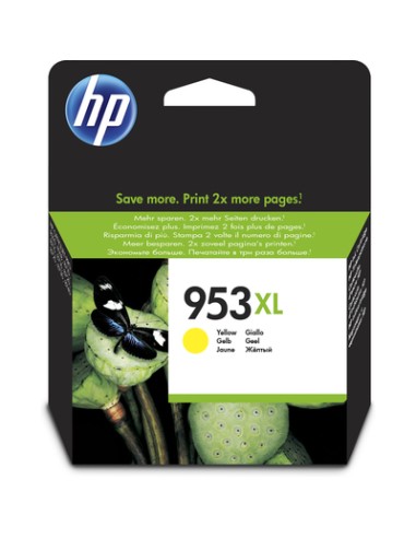 HP Oficejet Pro 7730/8710/8720/8730/8740  Cartucho Amarillo nº953XL 1450 pag
