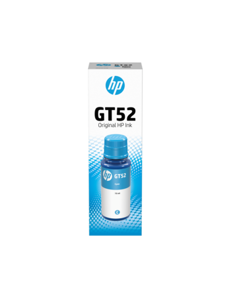 HP Botellas de tinta GT52 Cian