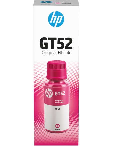 HP Botellas de tinta GT52 Magenta