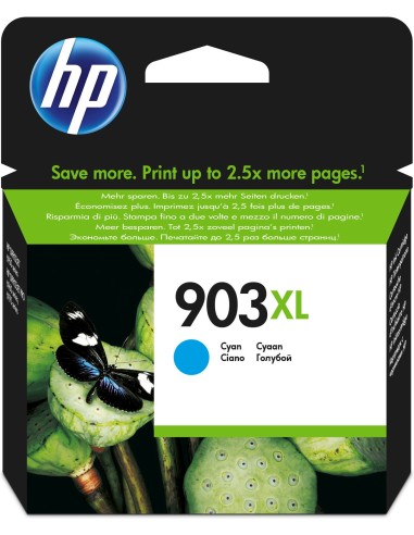 HP  OfficeJet Pro 6860 / 6960 / 6970 Cartucho de tinta cian Nº903XL