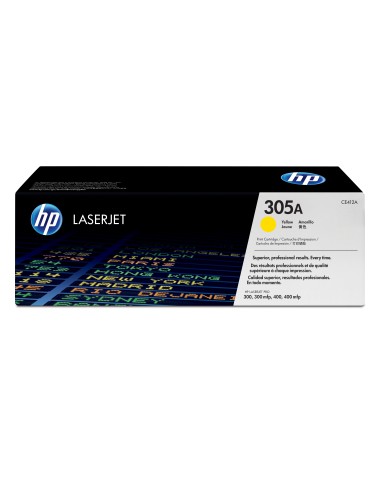 HP Color Laserjet Pro 300/400 Toner Amarillo 305A