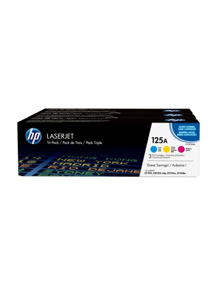HP CP1515n Toner 125A Pack 3 colores CYM
