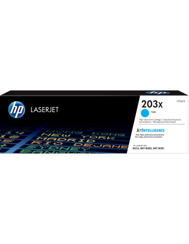HP LaserJet M254,M280,M281 Toner Cian Alta 203X