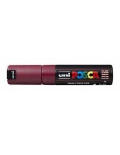 MARCADOR POSCA PINTURA BASE AL AGUA 8.0mm PC-8K ROJO VINO PUNTA GRUESA
