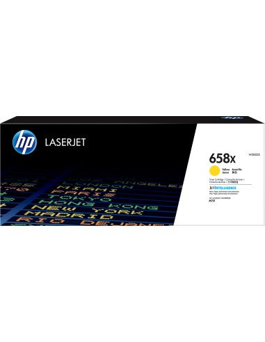 HP LaserJet Enterprise M751 Toner Amarillo Alta 658X